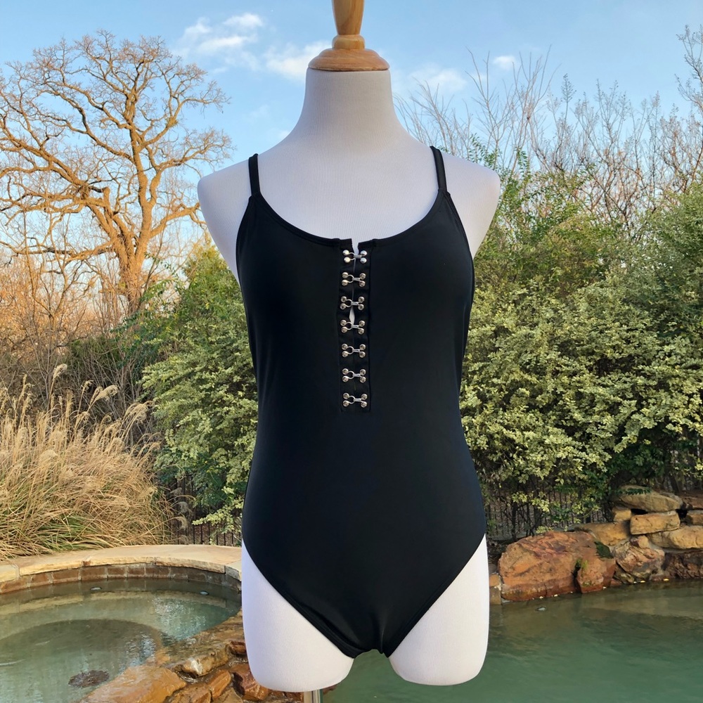 Xhilaration Black Swimsuit